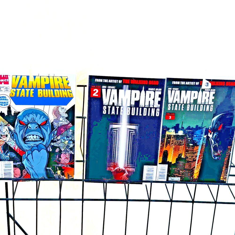 Vampire State Building #1 Infinity Gauntlet Variant 2-3 Lot Ablaze Comics Adlard